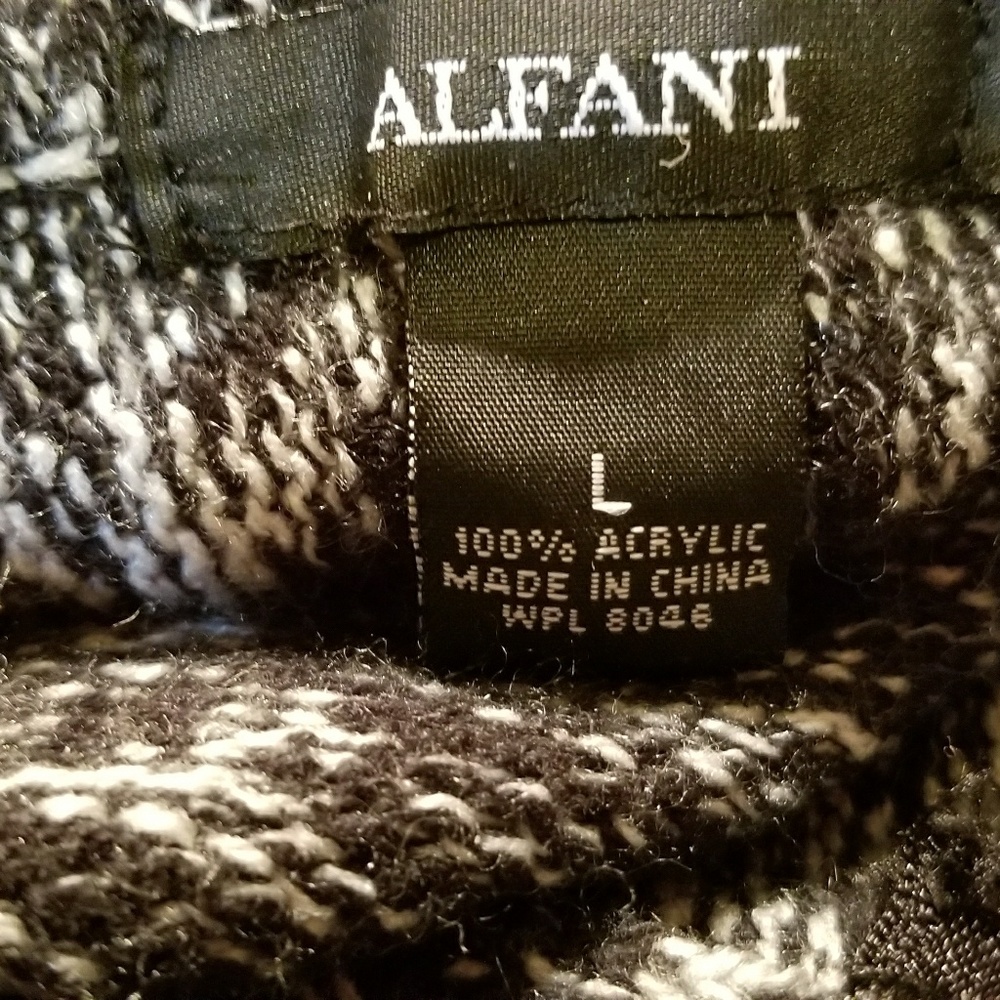 Alfani sweater with removable cowl neck - Picture 4 of 4